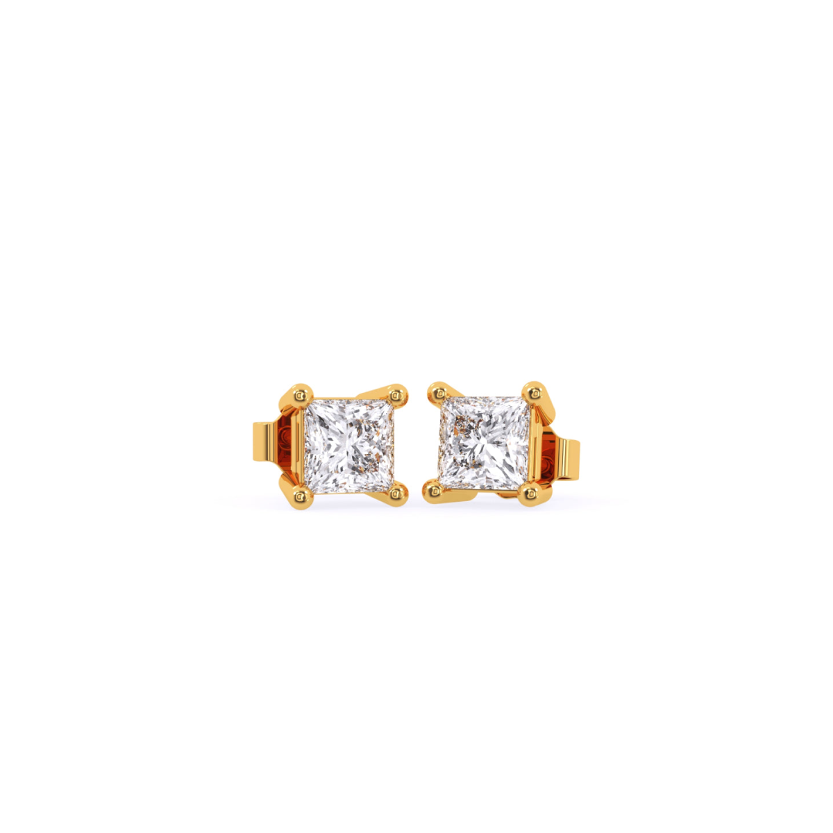 Classic Princess Lab Grown Earrings
